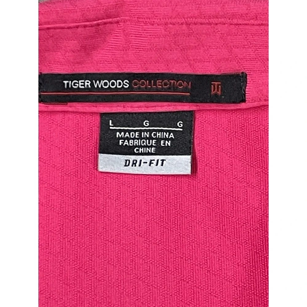 Nike Vintage Tiger Woods PGA Championship Polo‎ Atlanta Shirt Size Men's Large